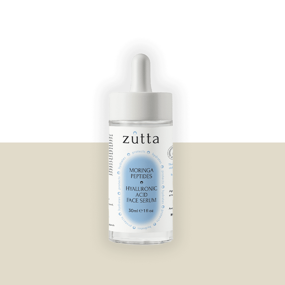 Zutta Moringa Peptides + Hyaluronic Acid Hydrating Serum
